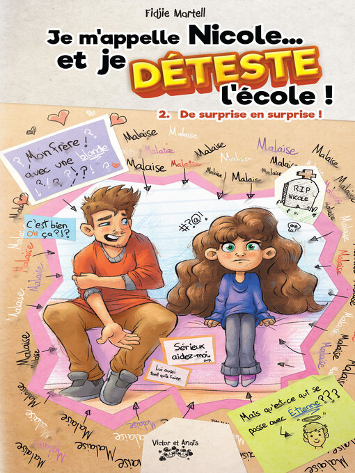 Title details for Je m'appelle Nicole... et je DÉTESTE l'école ! Tome 2 by Fidjie Martell - Available